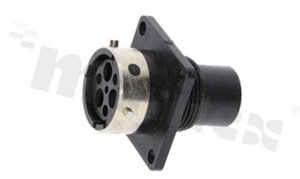 Female connector; 3-contacts; IP65; size 12