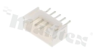 Złącze kablowe do PCB; w rastrze 2.00mm; 5-stykowe; montaż: THT; męskie; pionowe;krępowane 100V/2A