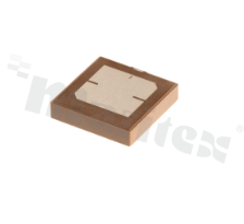 Antenna; patch; GNSS; 1559-1606MHz; -0.9dBi; VSWR<4.0; RHCP; directional; SMD; 18x18x4mm