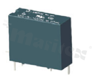 Electromagnetic relay; contact rating current 10A; coil voltage 12VDC; make contact (1A); 7A/30VDC; 7A/277VAC