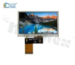 Wyświetlacz TFT; LCD 4.3"; 480xRGBx272 pikseli; Transmissive/IPS BEF POL; podświetlenie białe LED; 480 cd/m2; 40 pinów;