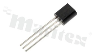 Triac; 600V; 0.6A; Igt:5/7mA; Ifsm:8A; sensitive gate; 4Q; -40+125 deg.C; THT; TO92