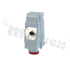 4125MVS6WH; Industrial Switched Interlocked Socket Outlet; series Critical&Safe