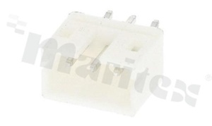 Header for PCB; pitch 2.00mm; 3-contacts; THT; male; top entry; 250V/5A