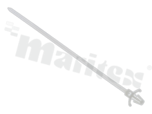 Socket AT, 3-pins, male, straight Imax = 13A, pin size: 16, (AWG14-20), temp. -55 - 125st C, IP67