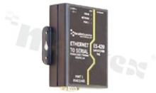1 Port RS-422/485 PoE Ethernet to Serial Adapter; supply 5-30V DC; operating temperature 0+60 deg.C; DIN rail