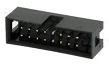 Złącze do PCB; w rastrze 2.54mm; 16-stykowe; montaż: THT; męskie; proste