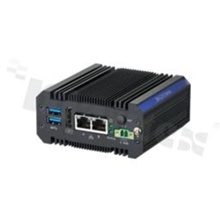 Bezwentylatorowy komputer przemysłowy; Celeron N3350; RAM: do 4GB; 8GB; 2xUSB; 2xLAN; DP; M.2 Key E; temp. pracy: 0+50C; 12-30VDC