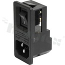 Moduły wejściowe zasilania (PEM); 4304.6064; Quick Connect; 3; Panel, Snap-In; Receptacle