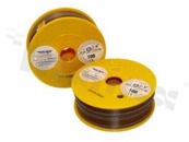 Single wire LGY/H05V-K; with copper multi-strand; brown/grey; cross section 0.75mm2; AWG 18; 500V; -40+105 deg.C; 100m.