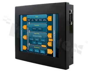 Komputer panelowy RISC 5.7"; Freescale i.MX51 800 MHz; 512 MB SDRAM; 4GB eMMC; 1x RS-232/ 485; 2 x USB; LAN; Slot na kartę SD