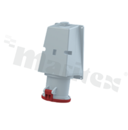 363RS6; Gniazdo zasilające AC 3-fazowe; 60A; 4pin; 415V; IP44; seria Tough&Safe