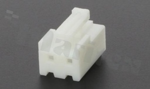 Korpus złącza kablowego; w rastrze 3.96mm; 2-stykowego; żeńskie; na przewód AWG#18-24; 250V/7A