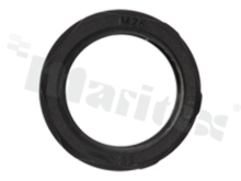 Lock nut for M25 cable gland; for wrench 33;nylon; black