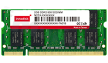 RAM 2GB  DDR2 667 SODIMM 200-pin temperatura pracy -40C+85C