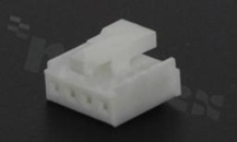 Crimp terminal housing; pitch 2.00mm; 4-contacts; female; applicable wire AWG#24-30