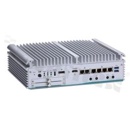 Bezwentylatorowy komputer wbudowany; socket LGA1151;ChipsetC246; Xeon;Core i7/i5/ i3/Celeron; RAM do 64 GB; 2x SATA; mSATA; 2xCOM; 6x USB; 6x PoE LAN; HDMI;DP;DVI-I; 2x SIM;2x mPCIe; PCIe x4; temperatura pracy od -40+70C; zasilanie 24V DC