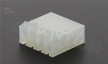 Korpus złącza kablowego; w rastrze 3.96mm; 4-stykowego; żeńskie; na przewód AWG#18-24; 250V/7A