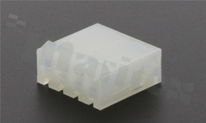Korpus złącza kablowego; w rastrze 3.96mm; 4-stykowego; żeńskie; na przewód AWG#18-24; 250V/7A