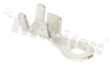 Ring terminal; M4; for wire 6mm2; brass; unisolated;