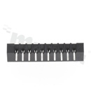 Złącze Non-ZIF do PCB; w rastrze 2.54mm; 6-stykowe; montaż: THT; katowe