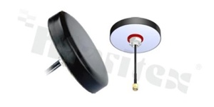 Antena; cylindryczna; GSM; 824-2170MHz; 5.0dBi; VSWR<2.5; liniowa; dookólna; RG174; 3m; SMA; śrubowy; fi81.3x14.6mm; czarny; IP65-IP67