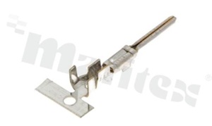 Metalowy styk; męski; L:27.5 W:1.5 T:0.8(mm); do złącz superseal