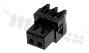 Header; pitch 2.50mm; 2-contacts; female; for cable AWG#24-28; 250V/2A