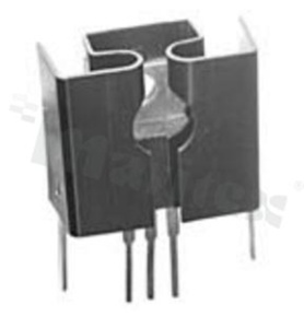 Heatsink; TO-220; 9.02x25.57x19.05mm; black; anodized aluminium; RoHS.