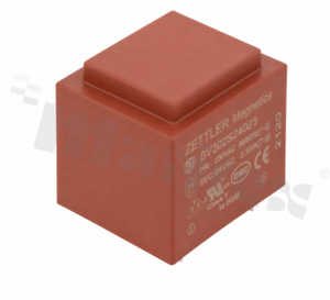 Transformer: encapsulated; 2.3VA; 230VAC; 24V; 96mA; PCB