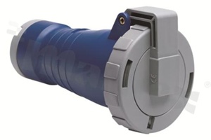 Złącze zasilania o dużej wytrzymałości; żeńskie; 20A; 200-250V; -25+40st.C; IP67; IP69