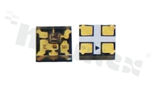 Dioda LED PLCC4; SMD 2020; z wbudowanym sterownikiem cyfrowym; RGB Full Color; Red: 200-400mcd; Green: 300-500mcd; Blue: 50-100mcd; 5mA; typ 5.2 V; soczewka water clear; 120 stopni; 2mm x 2mm x 0.65mm /5000 szt.