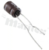Kondensator elektrolityczny. niskoimpedancyjny; THT 4.7uF; 50V