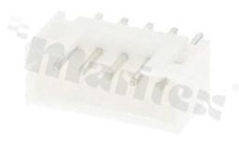 Header for PCB; pitch 2.00mm; 5-contacts; THT; male; top entry; 100V/2A