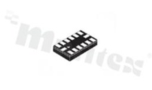 Układ Scalony Akcelerometr Cyfrowy; I2C/SPI interfejs; 8/10bit; 3 osie; o niskim poziomie mocy; 150kHz; 2.4-3.6V; -40+85 st.C; SMD; LGA14(3x5x1mm)