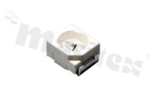 LED PLCC4 3528 FYLS-3528UW2C60-PLCC4-ACAC-BW; cool white 6000K; 18lm/40m A; 2.6-3.8 V; 120 degrees; yellow diffused lens; black face; 3.5x2.8x1.9mm; Foryard /2000