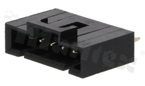 Złącze Kablowe do PCB; w rastrze 2.54mm; 6-stykowe; montaż THT; męskie; pionowe; 250V/3A