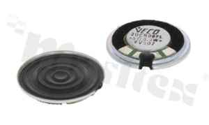 Głośnik 20mm; 8 Ohm; 0.3W; 300Hz-6kHz; Membrana: mylarowa; Wys: 2.45mm