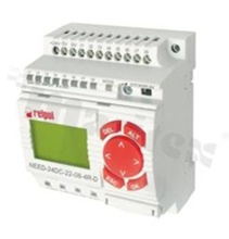Przekaźnik programowalny; 8 wejść; 4 wyjścia; 0.5A/24 VDC; 10A/250VAC; napięcie zasilające 230VAC; wyświetlacz LCD