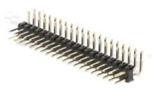 Listwa stykowa do PCB; w rastrze 2.00mm; 2x20 styków; montaż: THT; męska; kątowa; dwurzędowe