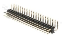 Pin Header; pitch 2.00mm; 2x20 pins; assembly: THT; male; angled; double row