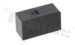 Przekaźnik elektromagnetyczny; prąd znamionowy 8A; napięcie cewki 24VDC; podwójny styk przełączny (2C); 8A/24VDC; 8A/250VAC