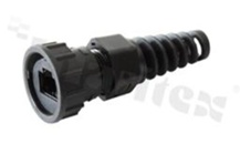 Casing Plug RJ45; strain relief; latch; IP67