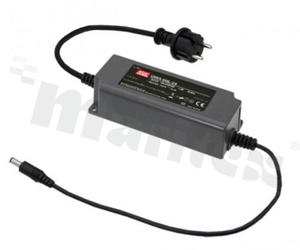 Power Supply; wall-mounted; LED; 60W; 15V; 4A; 90-264VAC; 127-370VDC