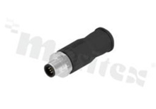 Conec 43-00102; M12 5pin; A-coded; male; Screw; Screw Terminals; 7.5A; IP67