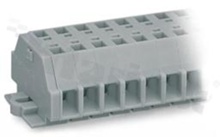 Din rail terminal block; without push-buttons; 2-pole; Cage clamp®;0.08-2.5mm2 (28-16AWG); 500V/24A