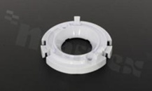 Holder do diod LED; ilość diod: 1; rozmiar: okrąg 59mm; wysokość: 13.5mm; rodzaj materiału: PC; sposób mocowania: śruby