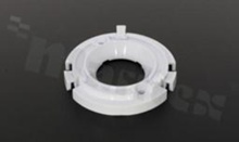 Holder do diod LED; ilość diod: 1; rozmiar: okrąg 59mm; wysokość: 13.5mm; rodzaj materiału: PC; sposób mocowania: śruby