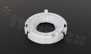 Holder do diod LED; ilość diod: 1; rozmiar: okrąg 59mm; wysokość: 13.5mm; rodzaj materiału: PC; sposób mocowania: śruby