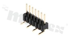 Pin Header; pitch 1.27mm; 1x7 pins; assembly: SMT; male; vertical; single row